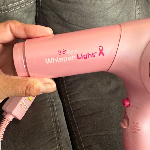 Bio Ionic Whisper Light Pink Hair Dryer - Picture 2 of 6